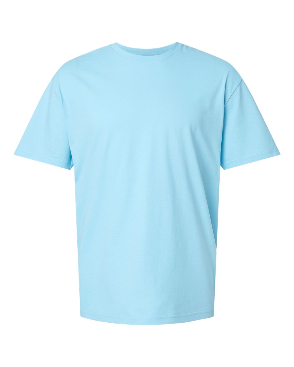 Unisex T-Shirt in Sky - flat front