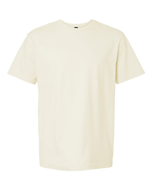 Unisex T-Shirt in Off White - flat front