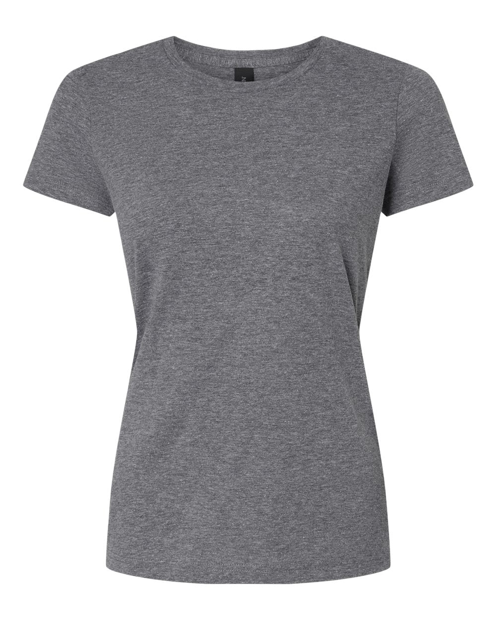 Women's T-Shirt in Graphite Heather - flat front