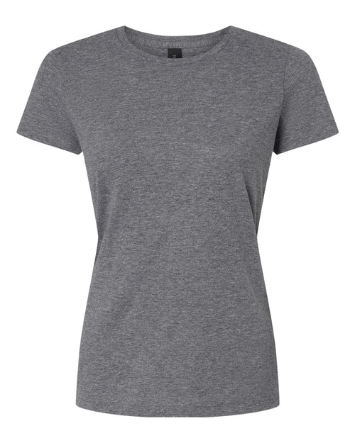 Women's T-Shirt in Graphite Heather - flat front