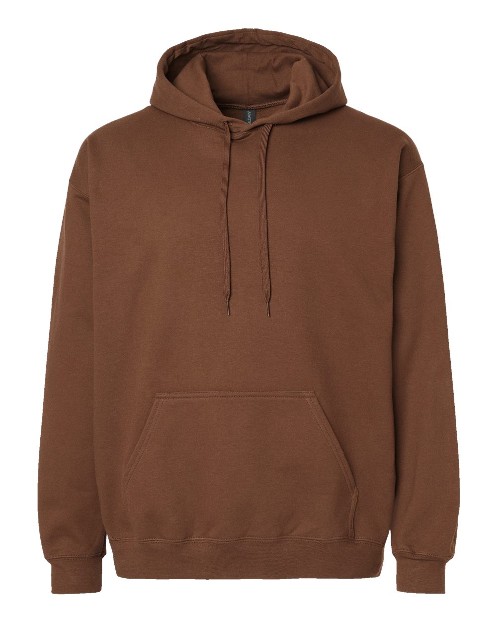 Unisex Hoodie in Cocoa - flat front