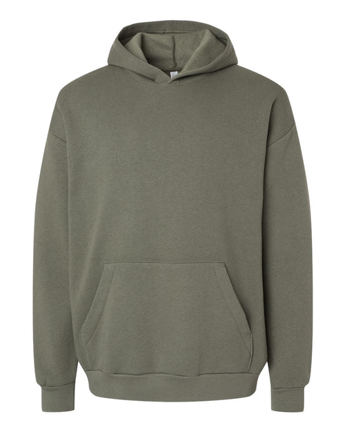 American Apparel Unisex ReFlex Fleece Hoodie Sweatshirt in Lieutenant - flat front
