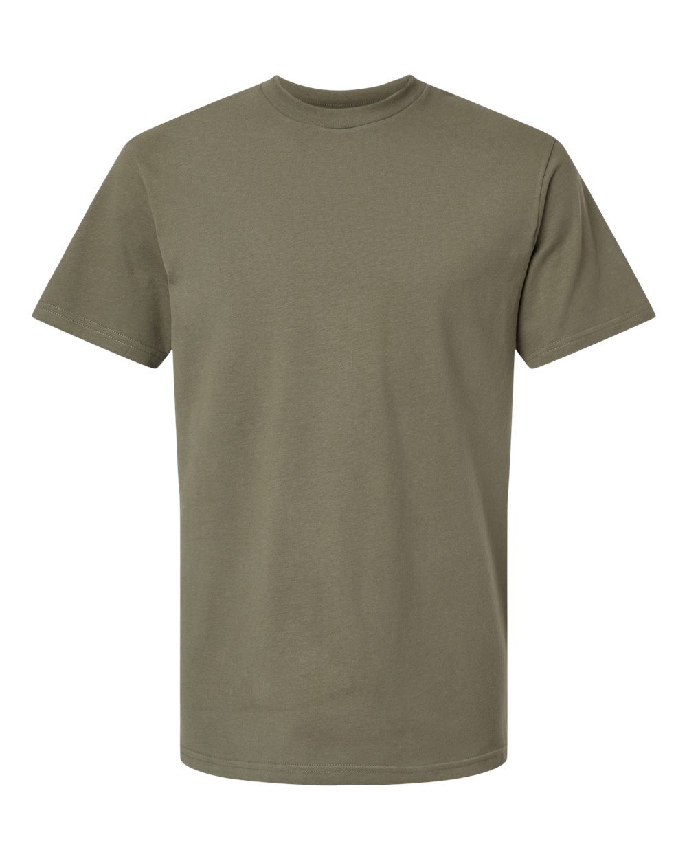 American Apparel Unisex Sueded Tee in Sueded Lieutenant - flat front