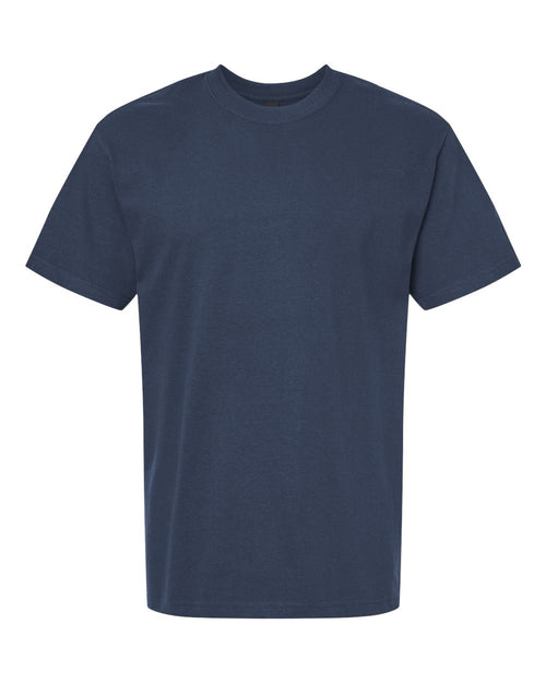 Unisex Hammer™ Maxweight T-Shirt in Blue Dusk - flat front