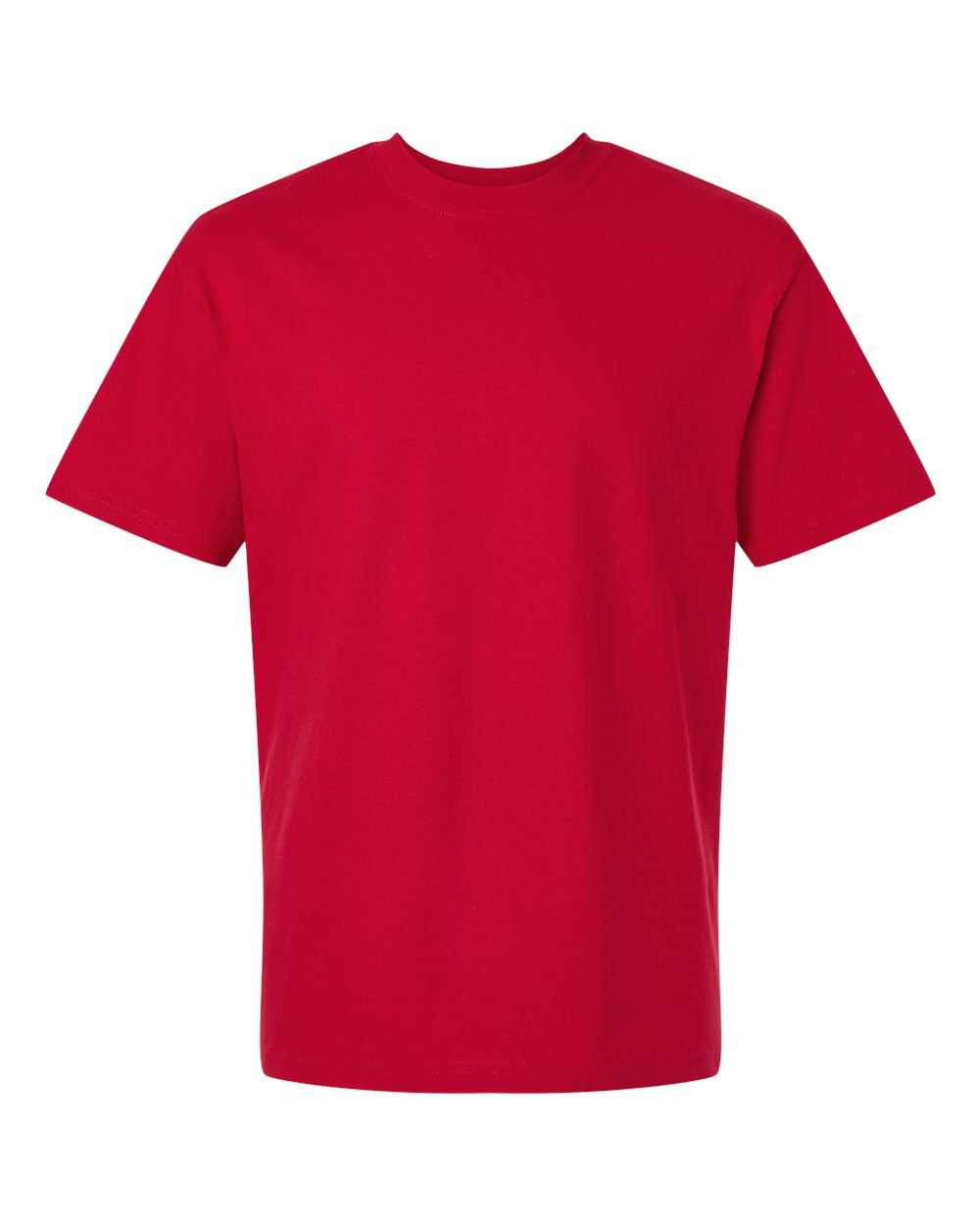 Unisex Hammer™ Maxweight T-Shirt in Cherry Red - flat front