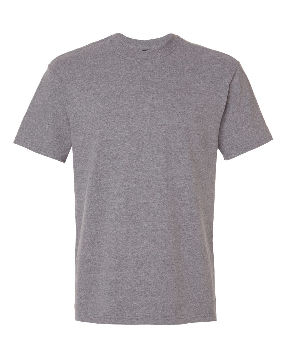 Unisex Hammer™ Maxweight T-Shirt in Graphite Heather - flat front