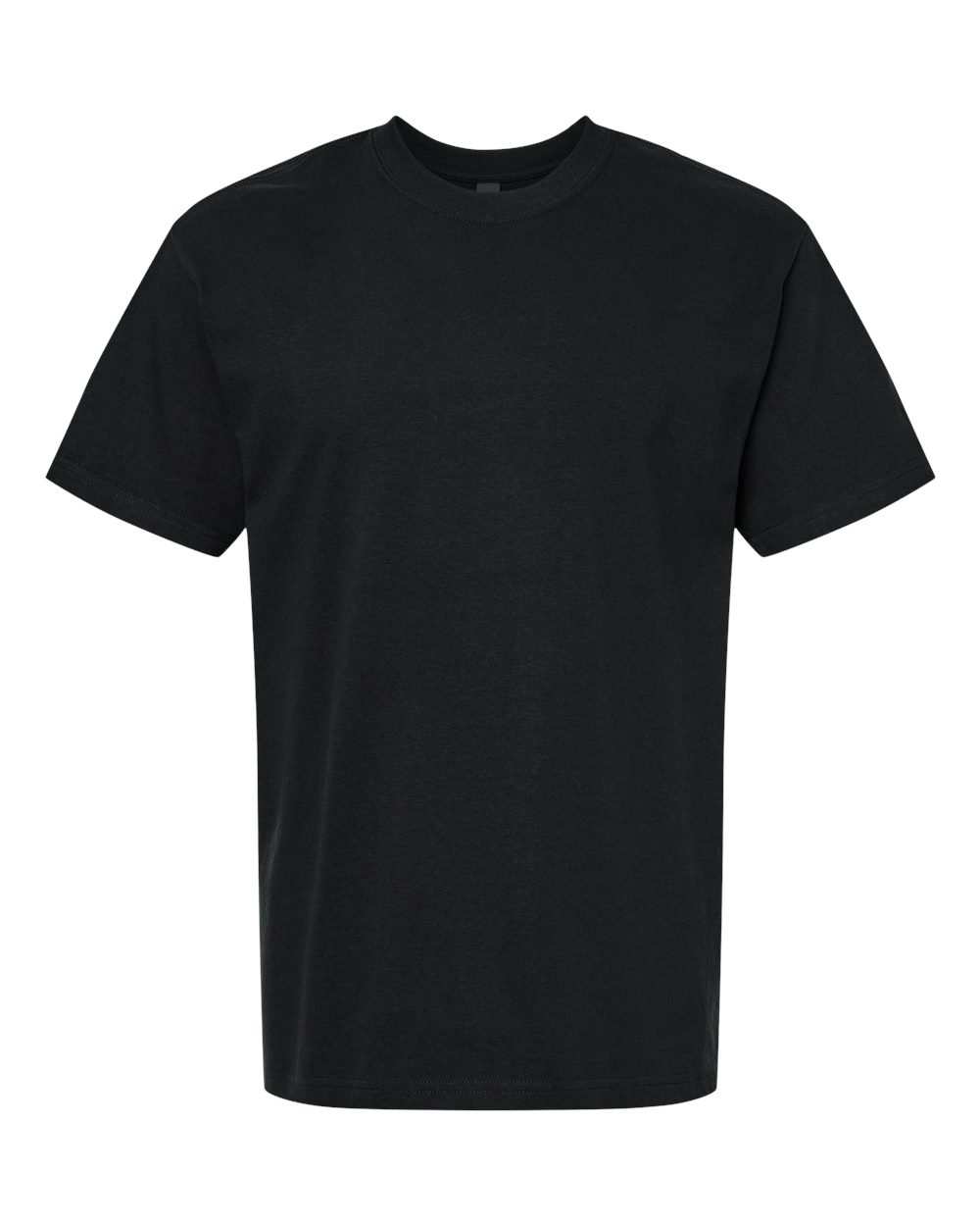 Unisex Hammer™ Maxweight T-Shirt in Pitch Black - flat front