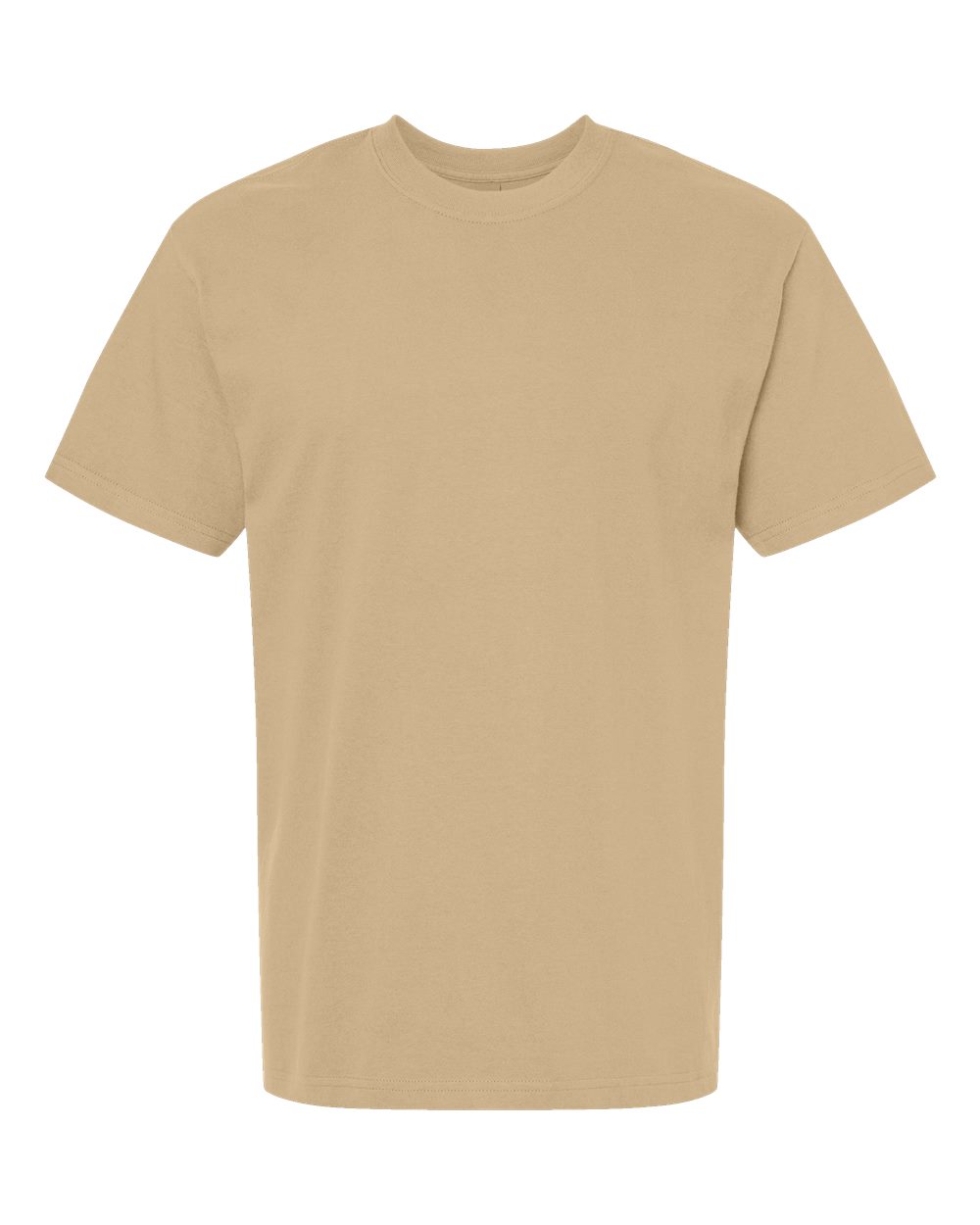 Unisex Hammer™ Maxweight T-Shirt in Tan - flat front