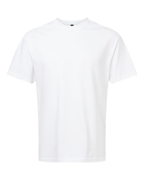 Unisex Hammer™ Maxweight T-Shirt in White - flat front