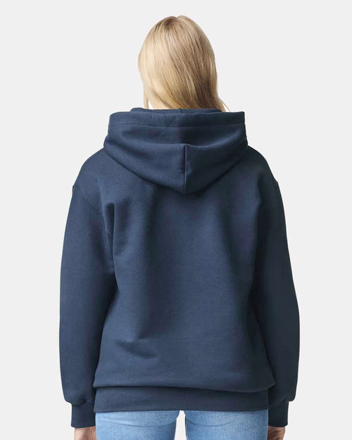 Unisex Hammer™ Maxweight Hooded Sweatshirt on model, back