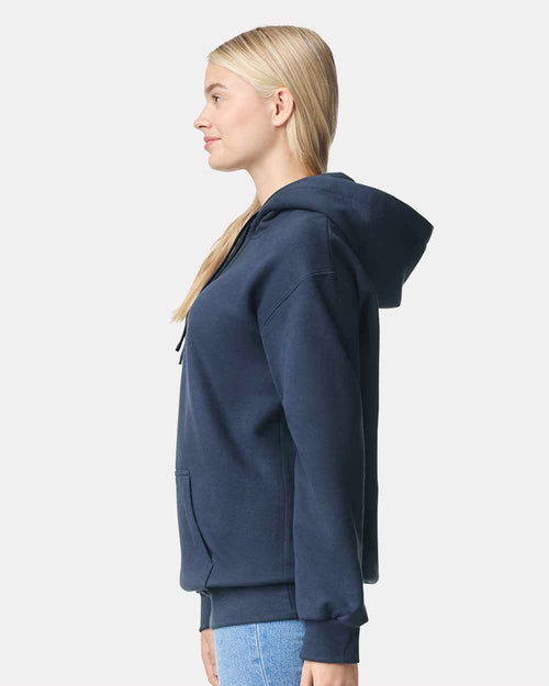 Unisex Hammer™ Maxweight Hooded Sweatshirt on model, side
