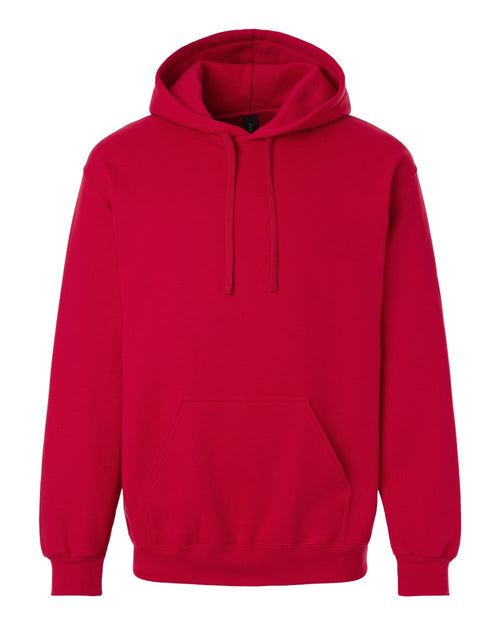 Unisex Hammer™ Maxweight Hooded Sweatshirt in Cherry Red - flat front