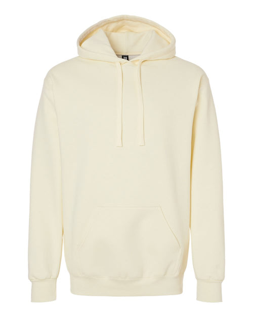 Unisex Hammer™ Maxweight Hooded Sweatshirt in Off White - flat front