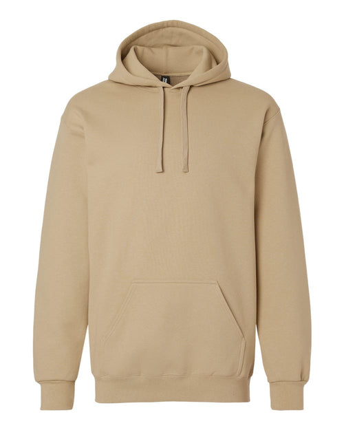 Unisex Hammer™ Maxweight Hooded Sweatshirt in Tan - flat front