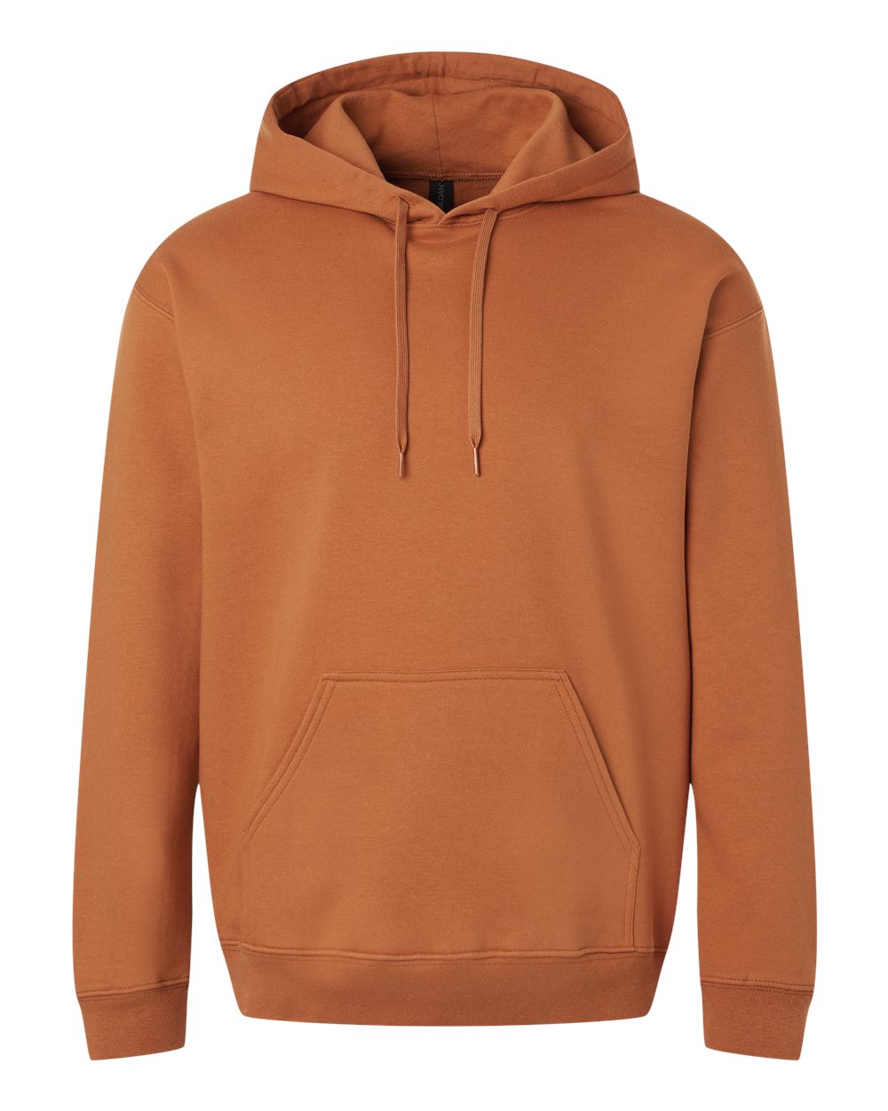 Unisex Hoodie in Texas Orange - flat front
