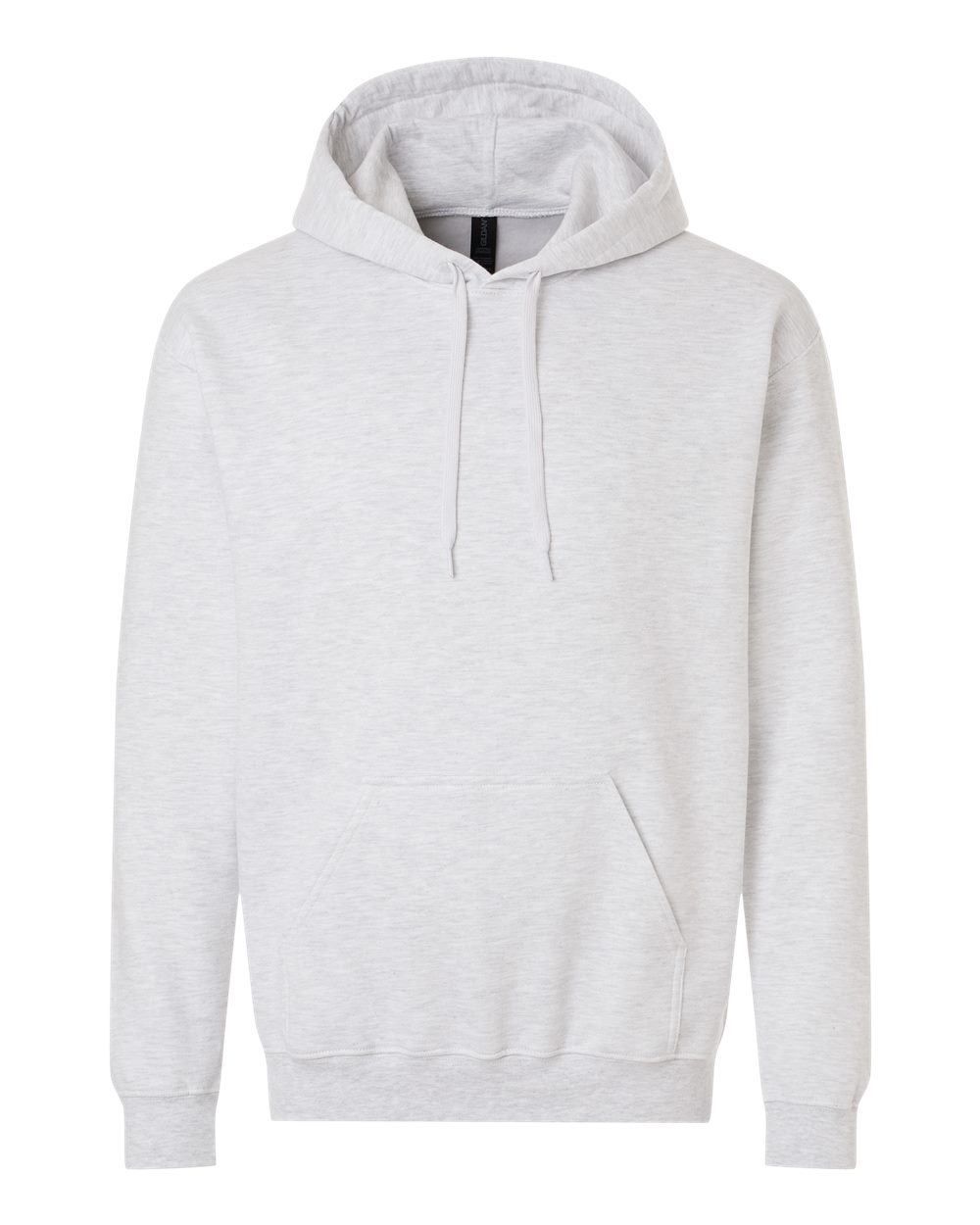 Unisex Hoodie in Ash - flat front