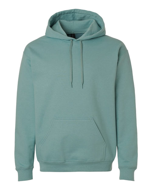 Unisex Hoodie in Aquatic - flat front