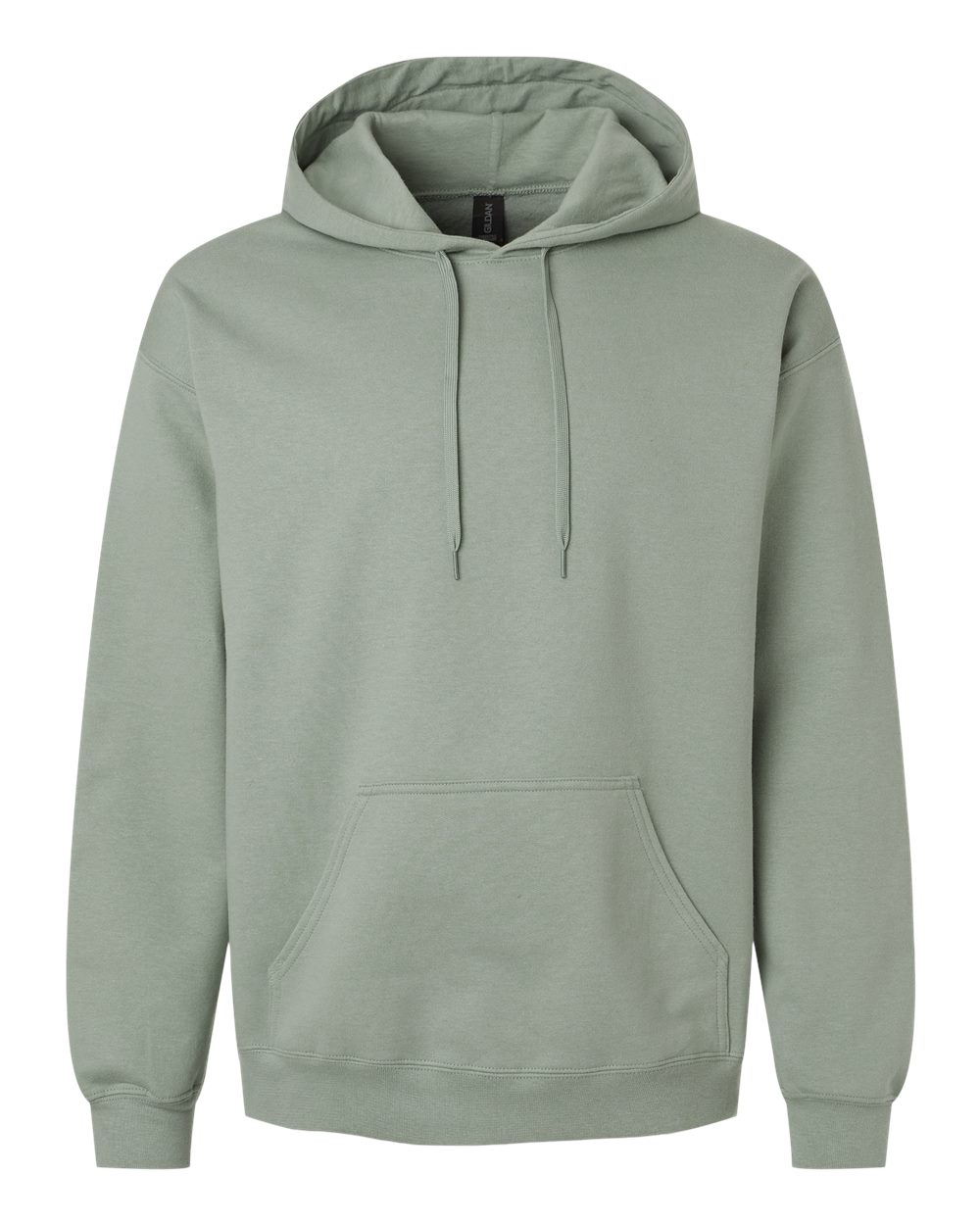 Unisex Hoodie in Sage - flat front