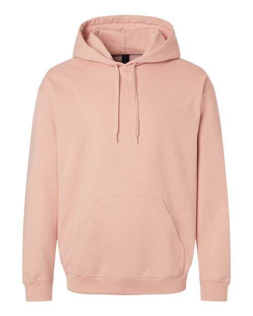 Unisex Hoodie in Dusty Rose - flat front