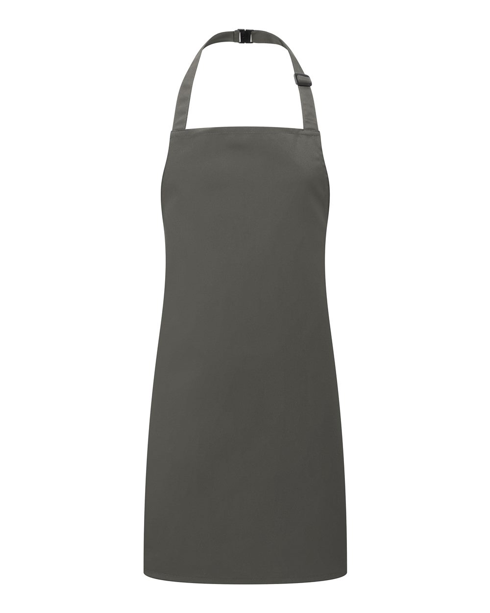 Youth Recycled Apron in Dark Grey - flat front