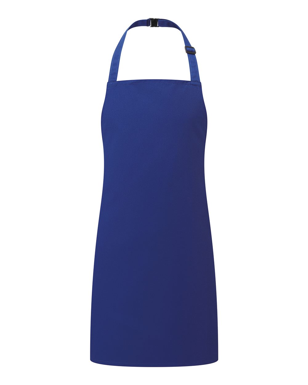 Youth Recycled Apron in Royal - flat front