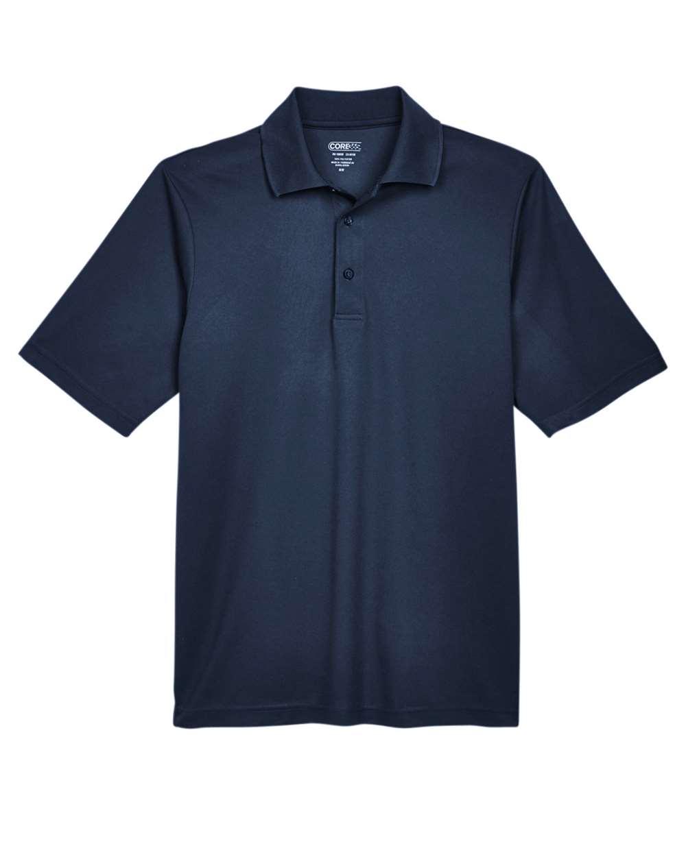 Men's Origin Performance Piqué Polo in Classic Navy - flat front