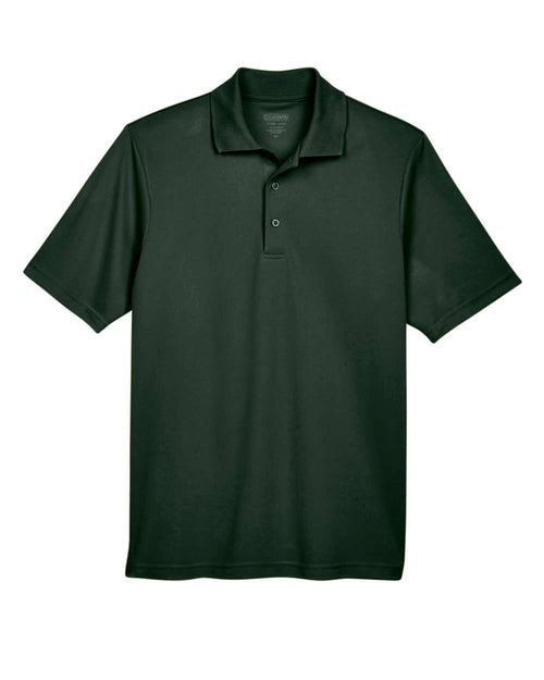 Men's Origin Performance Piqué Polo in Forest - flat front