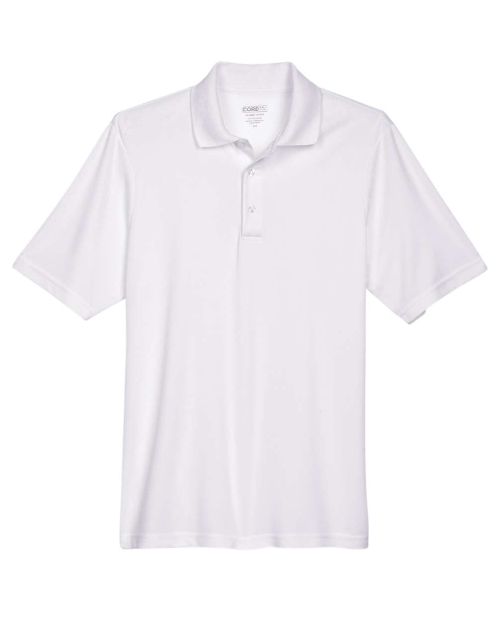 Men's Origin Performance Piqué Polo in White - flat front