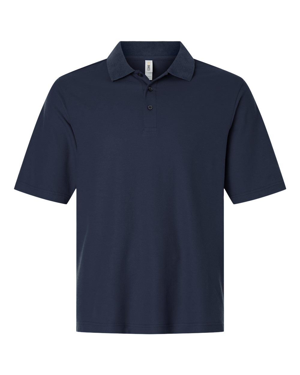 Men's Performance Uniform Polo in Classic Navy - flat front