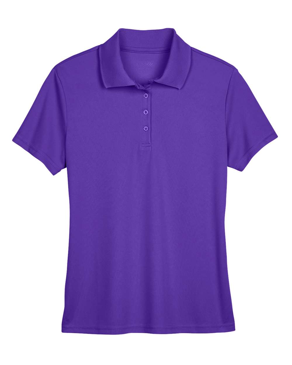 Women's Origin Performance Piqué Polo in Campus Purple - flat front