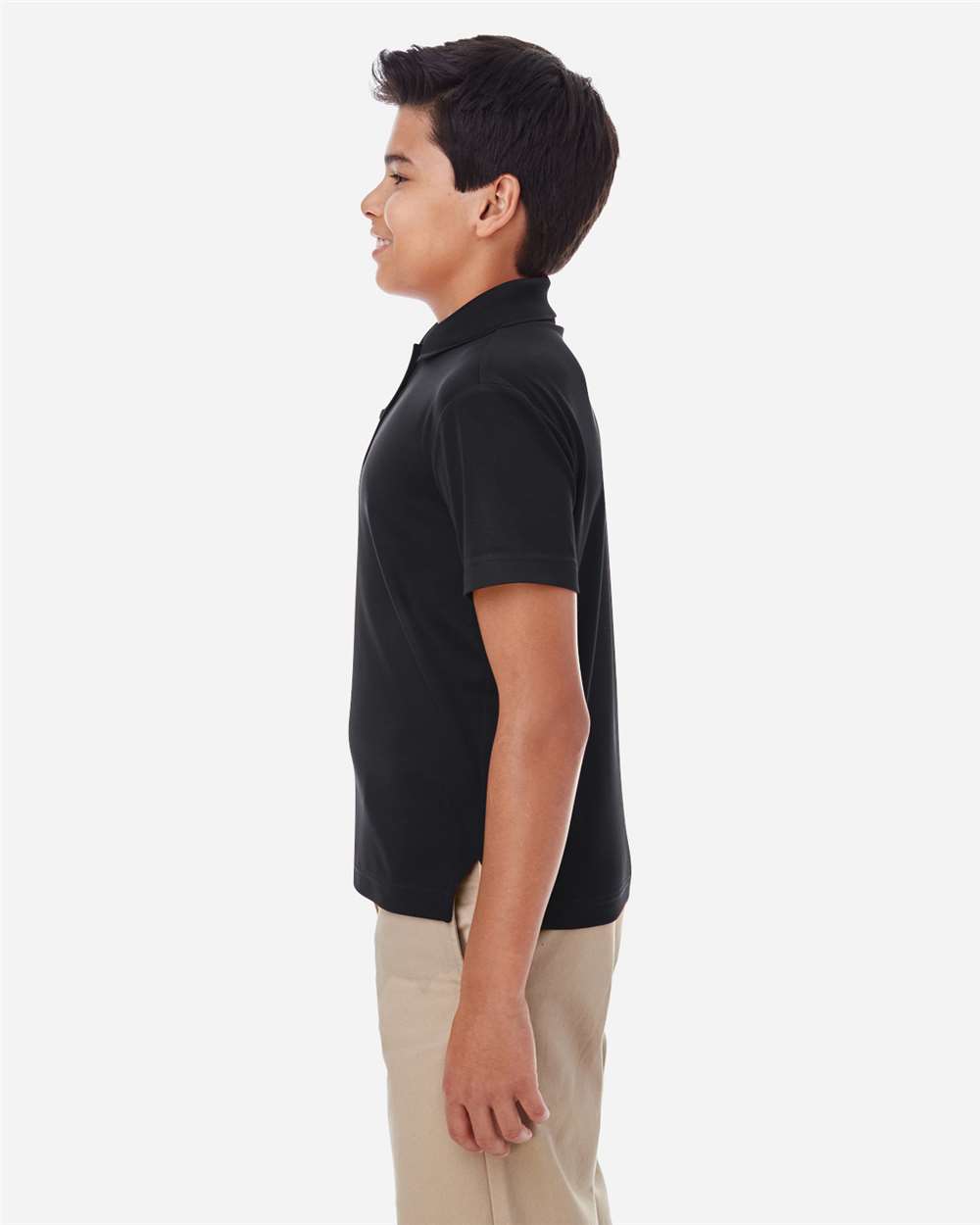 Youth Origin Performance Piqué Polo on model, side