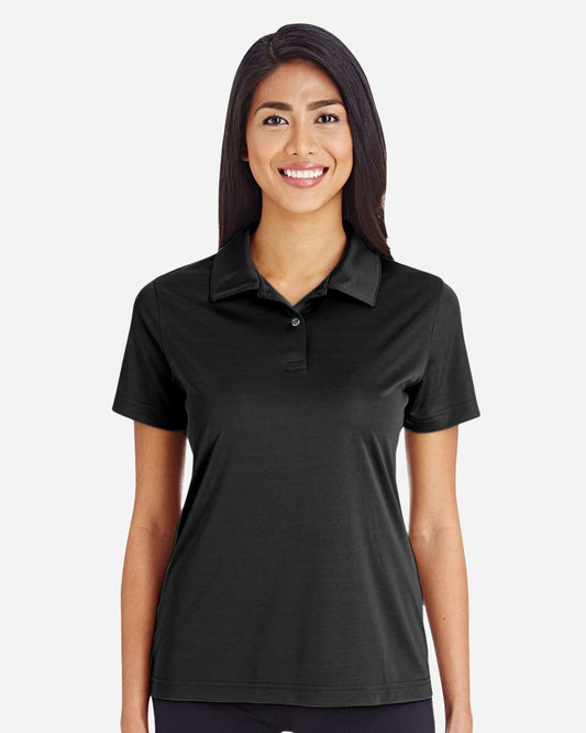 Women's Zone Performance Polo on model, front