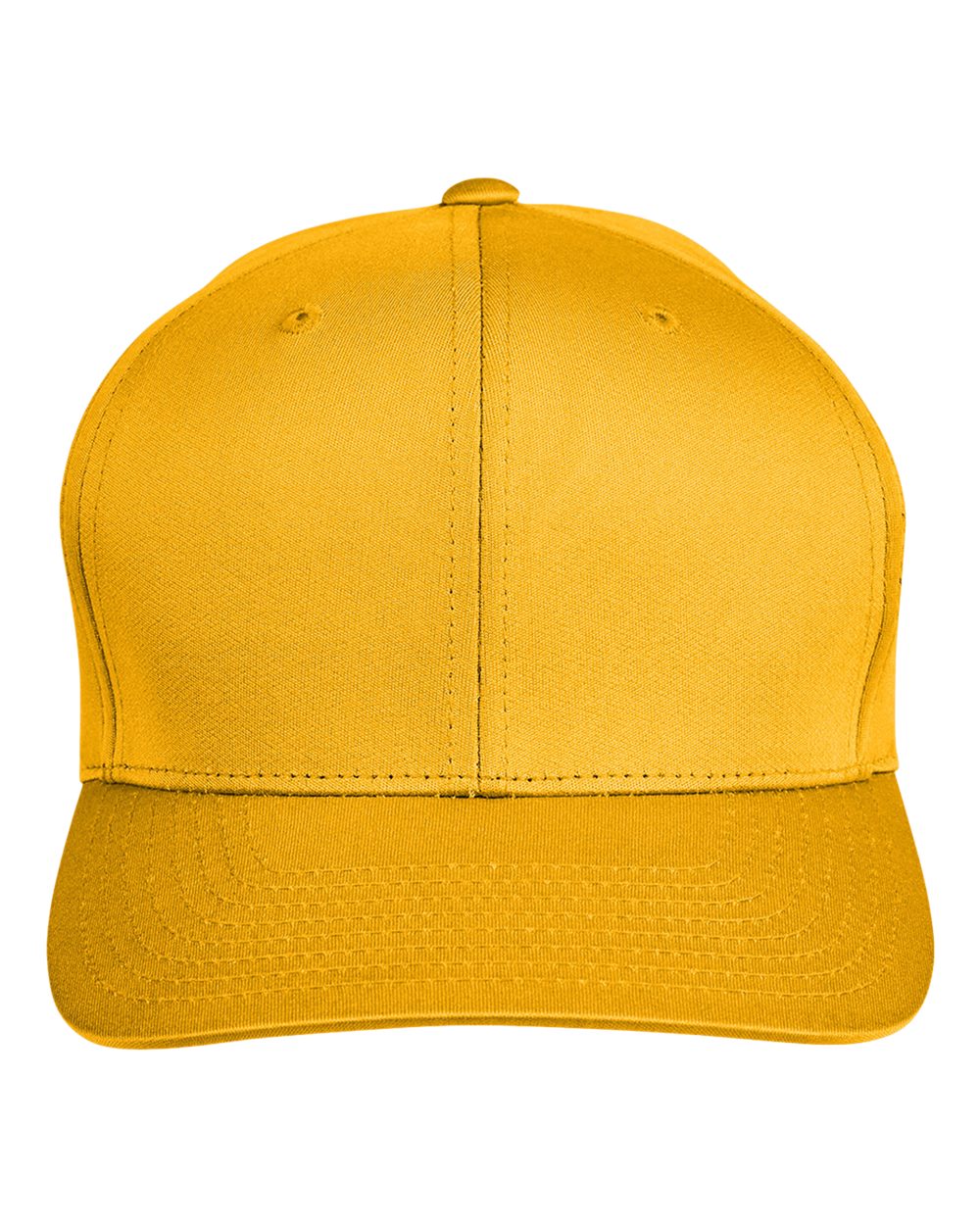 Zone Performance Cap by Yupoong® in Sport Athletic Gold - flat front