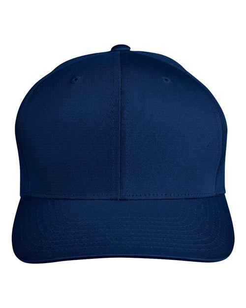 Zone Performance Cap by Yupoong® in Sport Dark Navy - flat front
