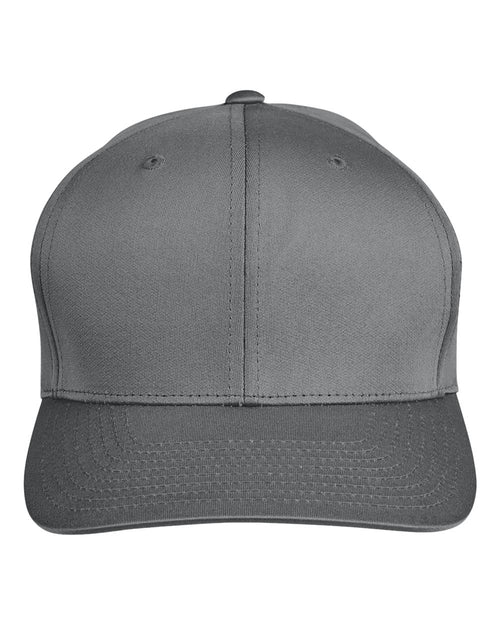 Zone Performance Cap by Yupoong® in Sport Graphite - flat front