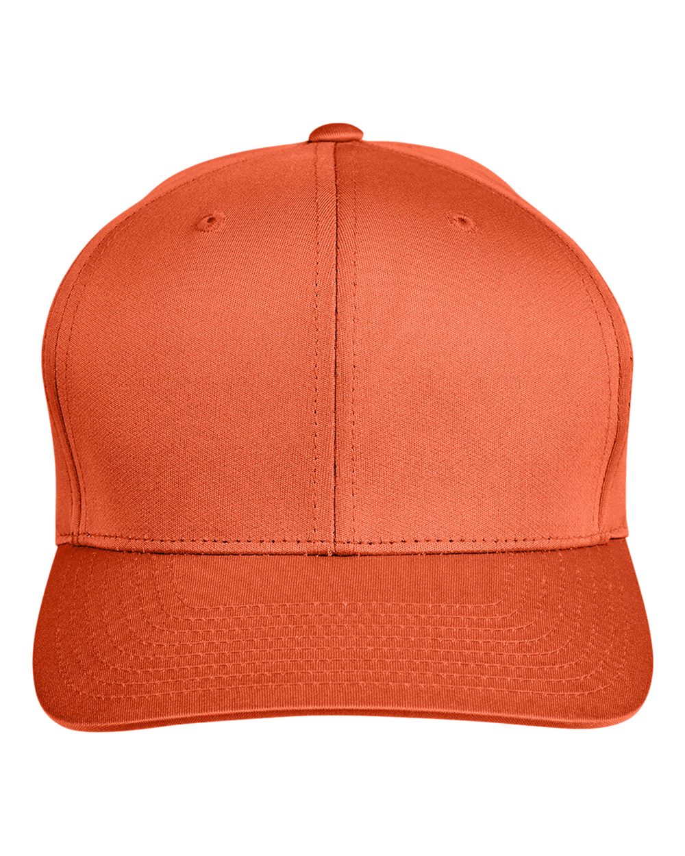 Zone Performance Cap by Yupoong® in Sport Orange - flat front