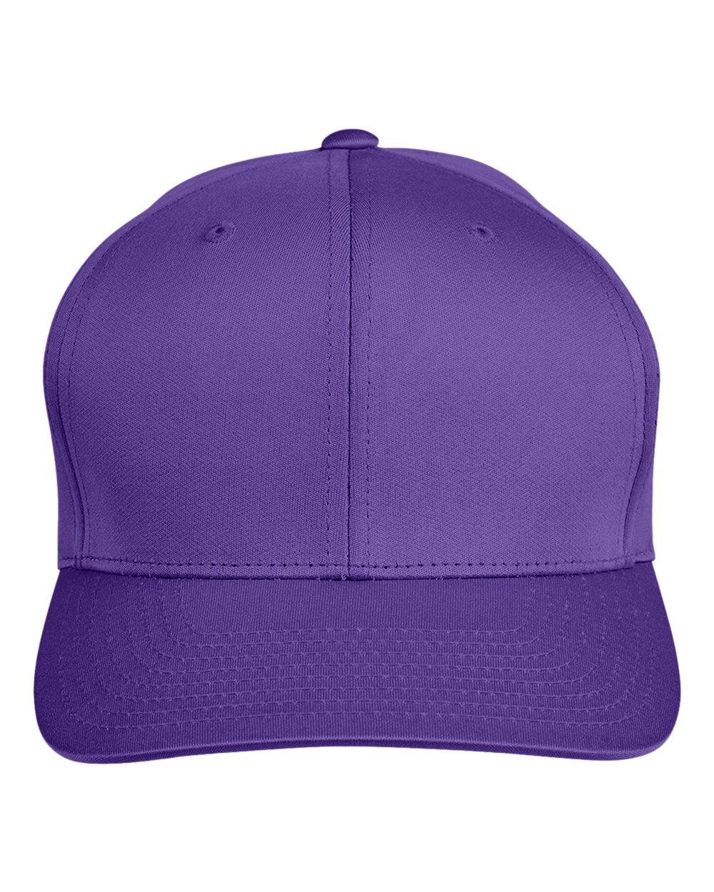 Zone Performance Cap by Yupoong® in Sport Purple - flat front