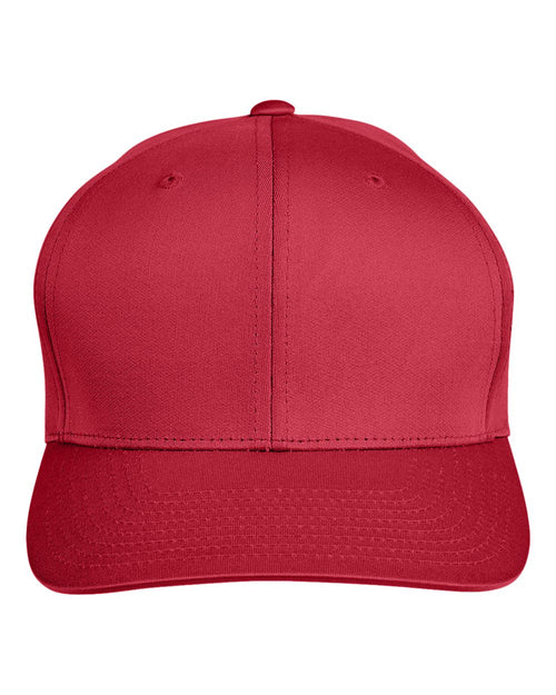 Zone Performance Cap by Yupoong® in Sport Red - flat front