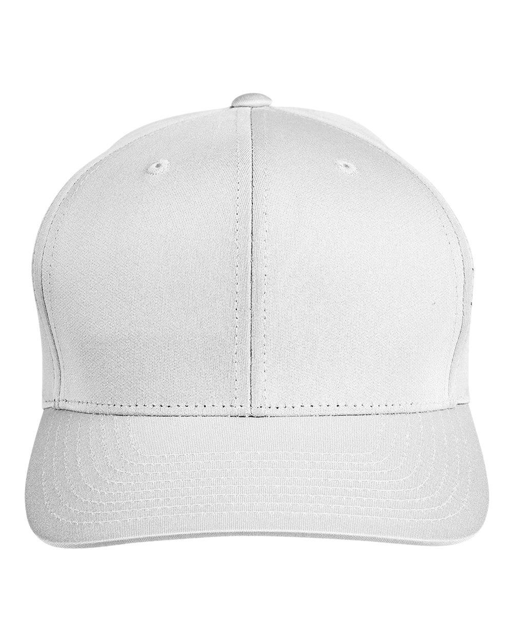 Zone Performance Cap by Yupoong® in White - flat front