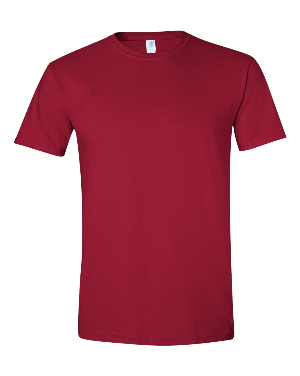 Unisex T-Shirt in Cardinal Red - flat front