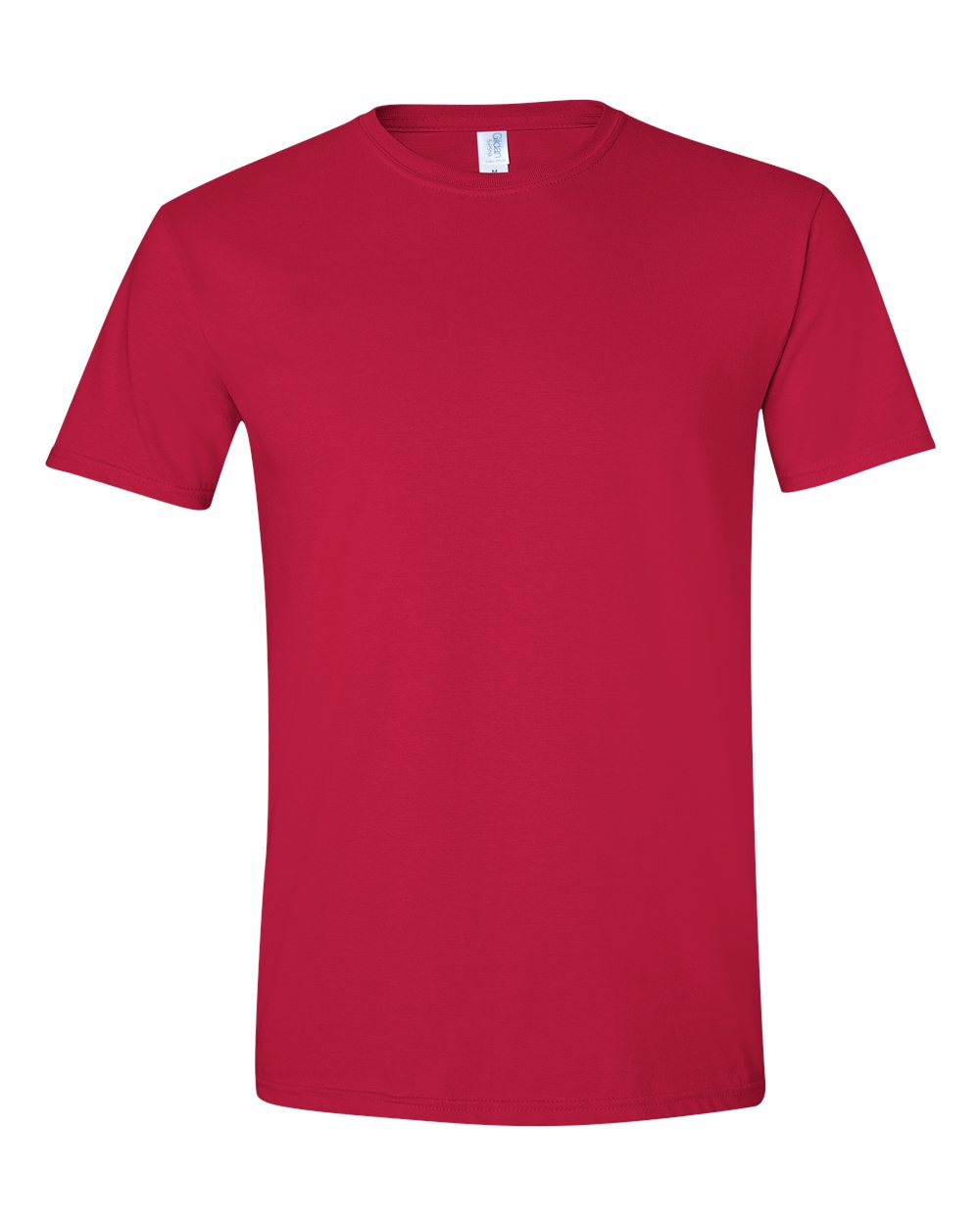 Unisex T-Shirt in Cherry Red - flat front