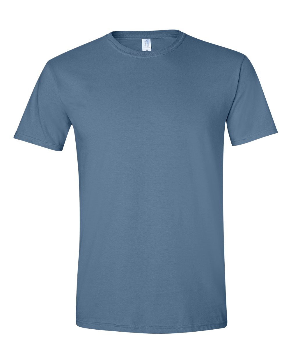 Unisex T-Shirt in Indigo Blue - flat front