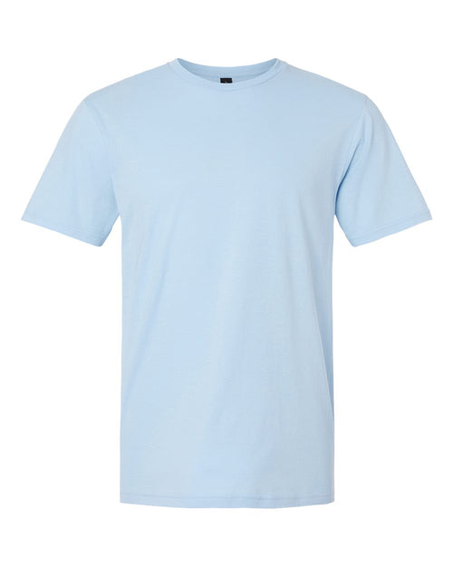 Unisex T-Shirt in Light Blue - flat front