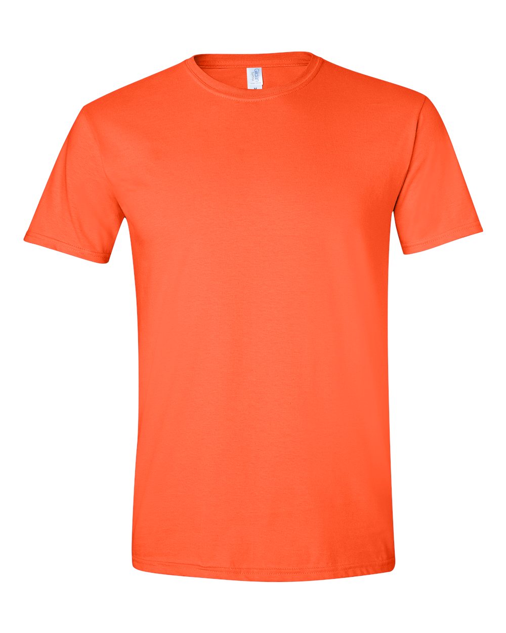 Unisex T-Shirt in Orange - flat front
