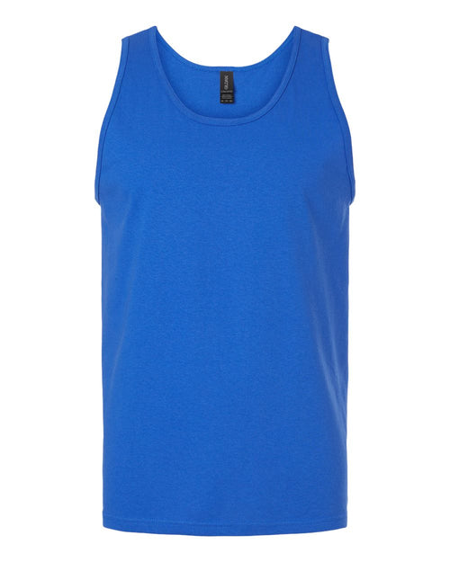 Unisex Tank Top in Royal - flat front