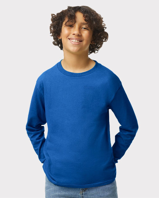 Youth Long Sleeve T-Shirt | 100% Cotton | 6 Colours