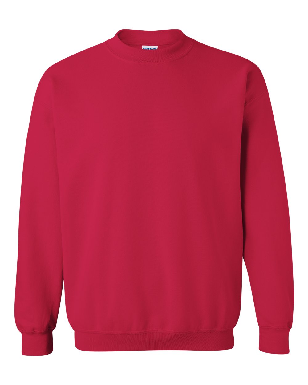 Unisex Heavy Blend™ Crewneck Sweatshirt in Cherry Red - flat front