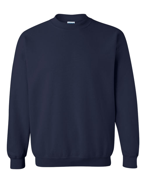 Unisex Heavy Blend™ Crewneck Sweatshirt in Navy - flat front