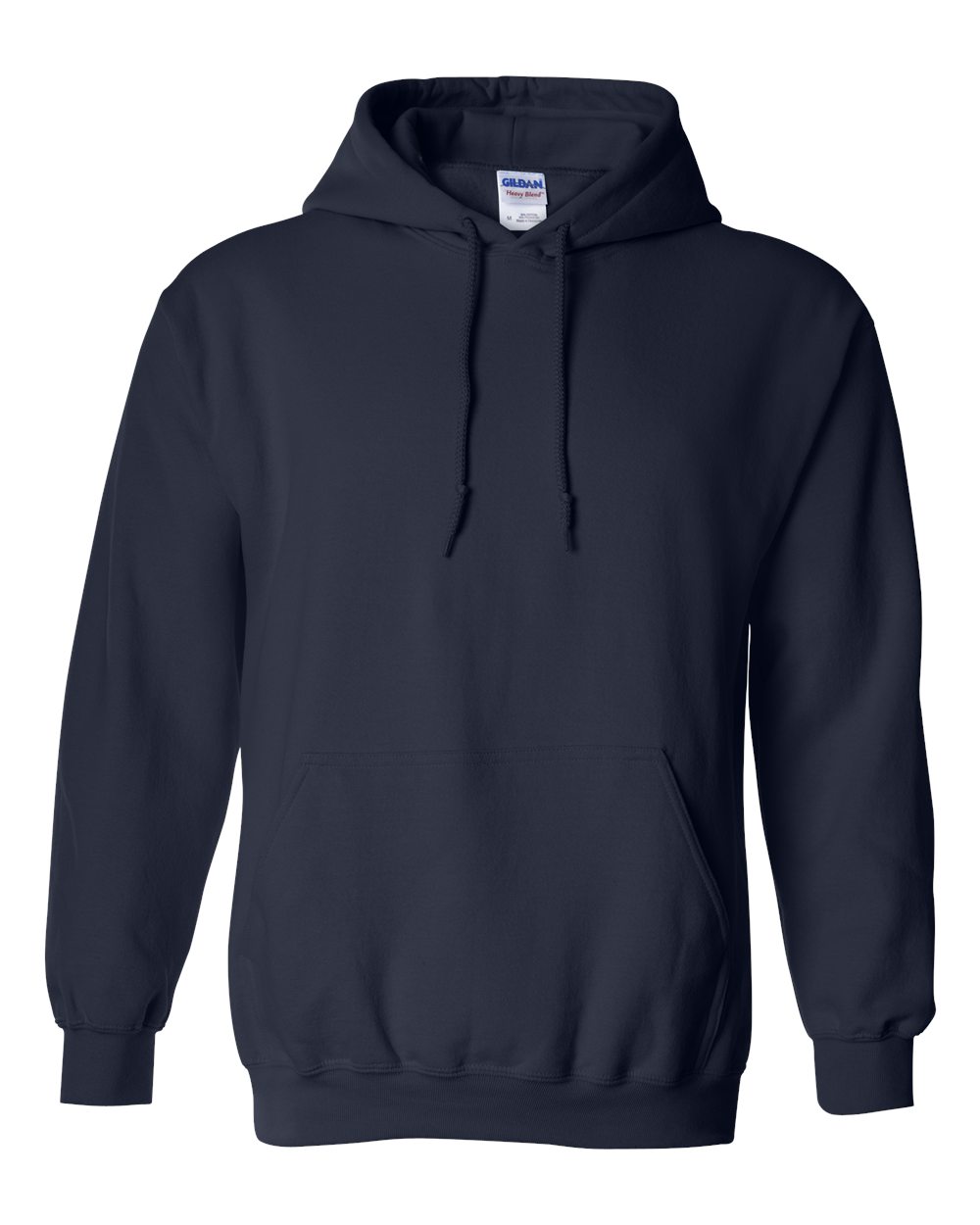 Unisex Heavy Blend™ Hooded Sweatshirt in Navy - flat front