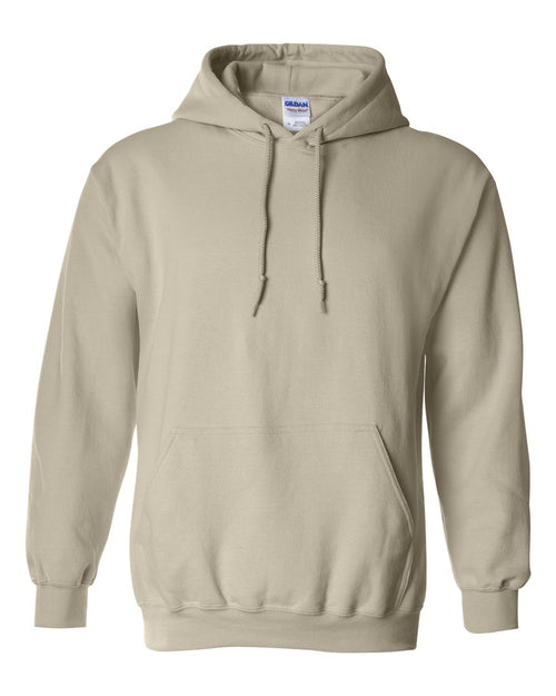 Unisex Heavy Blend™ Hooded Sweatshirt in Sand - flat front